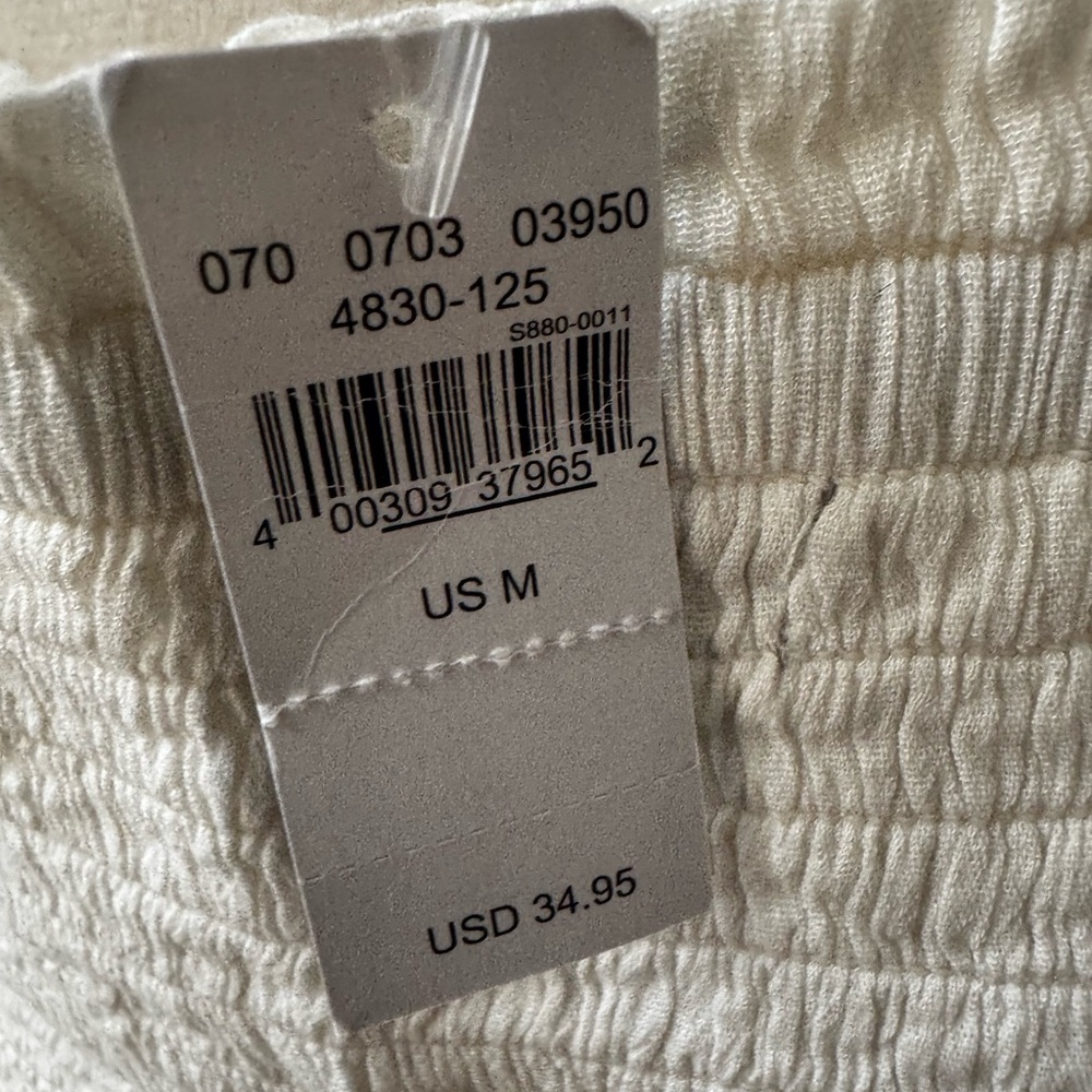 Aerie White Tiered Skirt - Picture 3 of 5